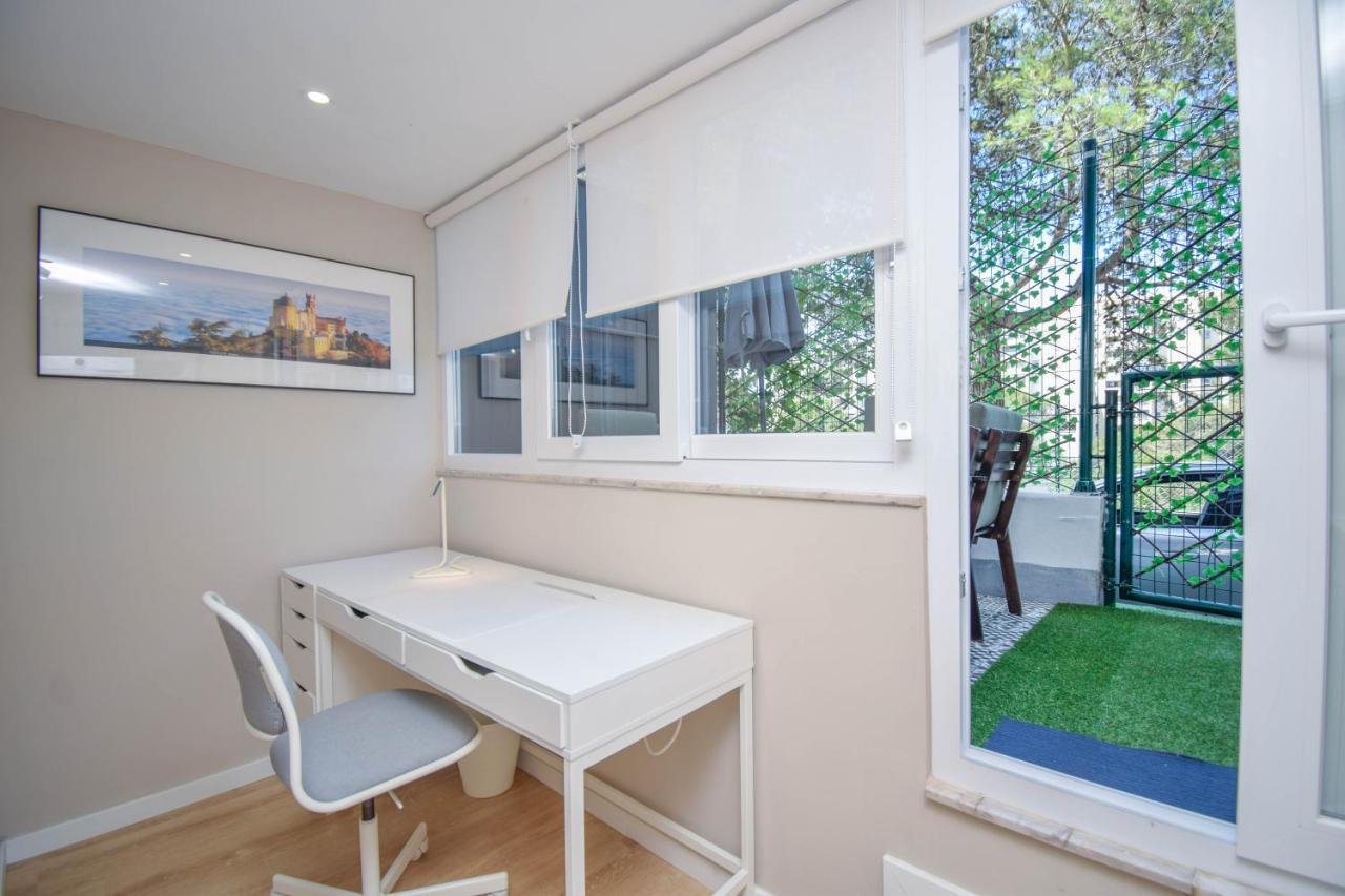 Cascais Studio Outdoor Patio Newly Renovated Bagian luar foto