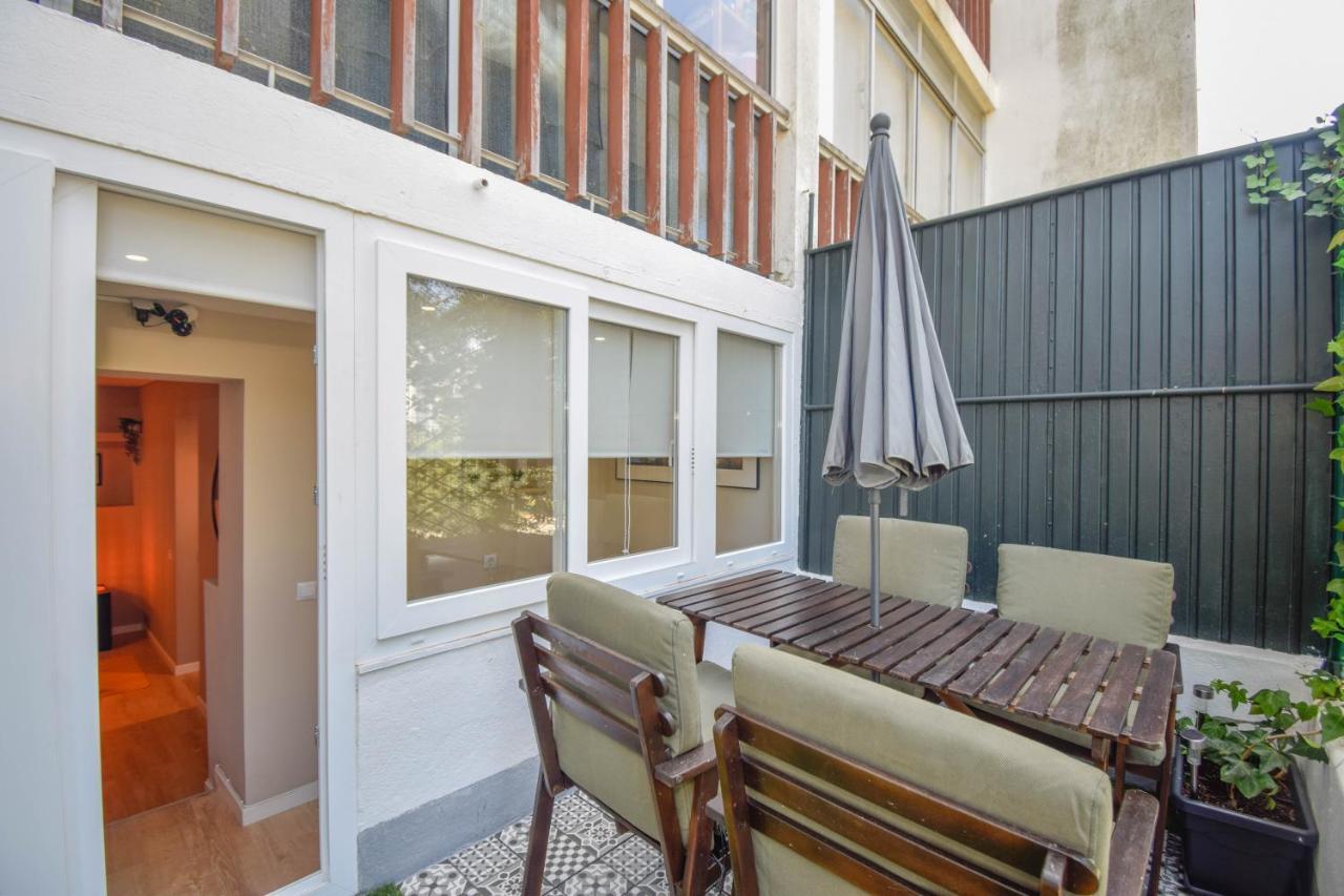 Cascais Studio Outdoor Patio Newly Renovated Bagian luar foto